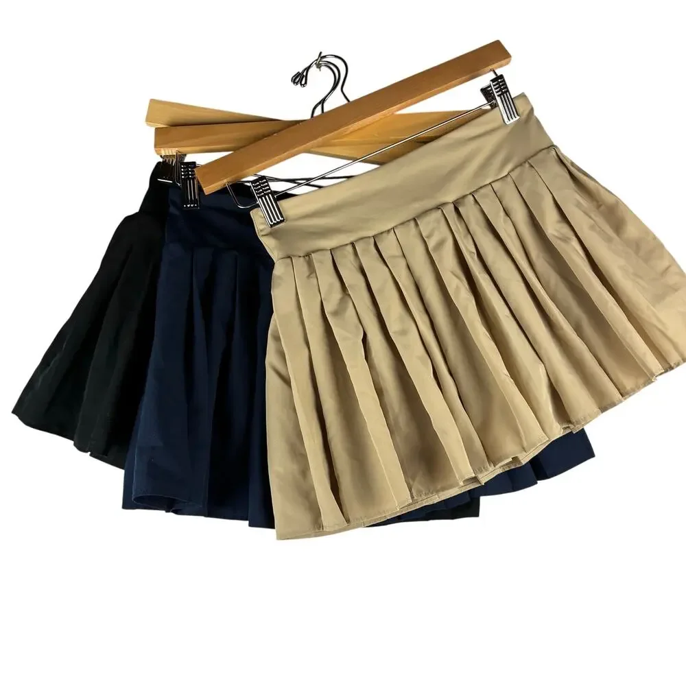Old Navy Lot Of 3 Pleated Skorts Girls Large 10/12 Uniform Preppy Tennis Core